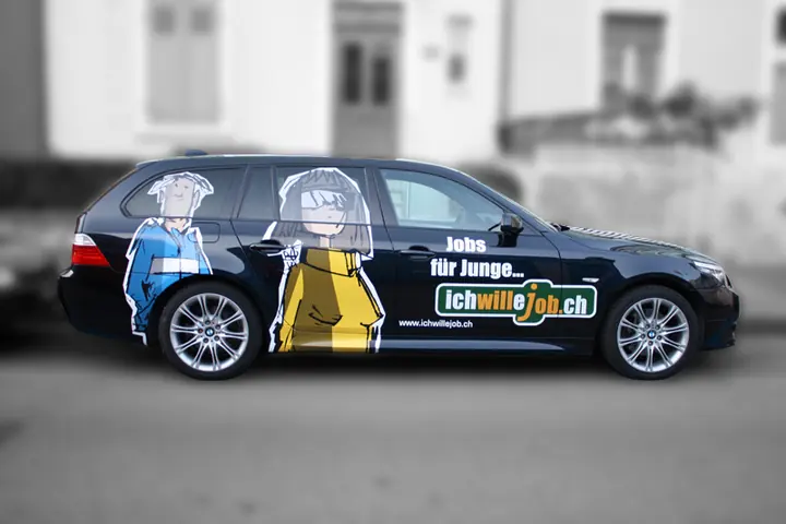 Fahrzeugbeschriftung, Beispiel