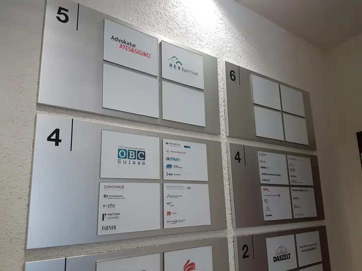 Schildersysteme, Beispiel